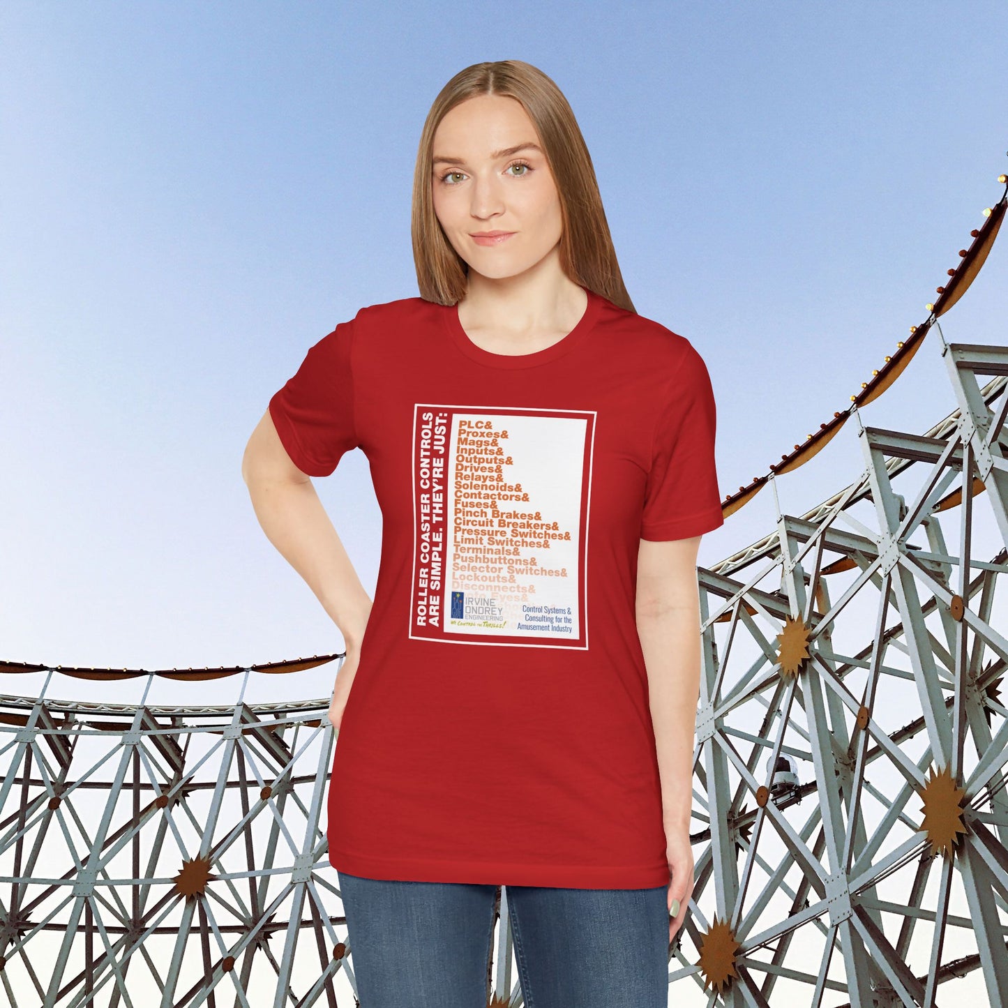 OG Controls Tee (FRONT graphic) • Irvine Ondrey Engineering