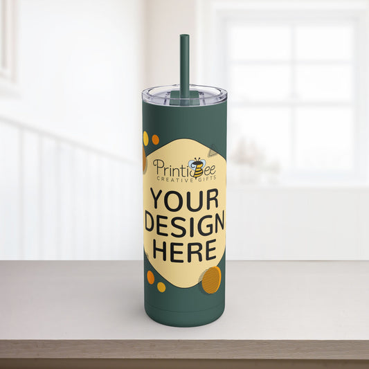 Deep Teal 20oz Matte Custom Tumbler