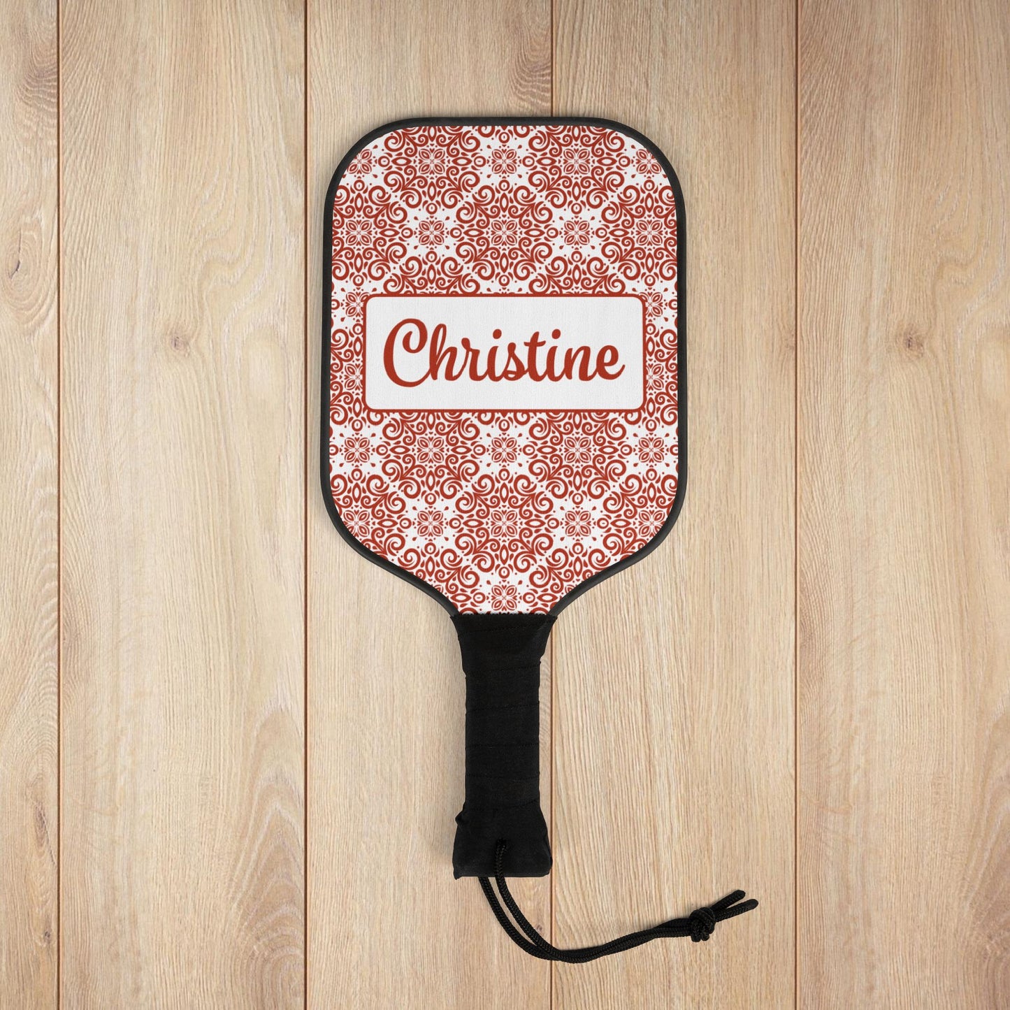 Frilly Red Pickleball Paddles
