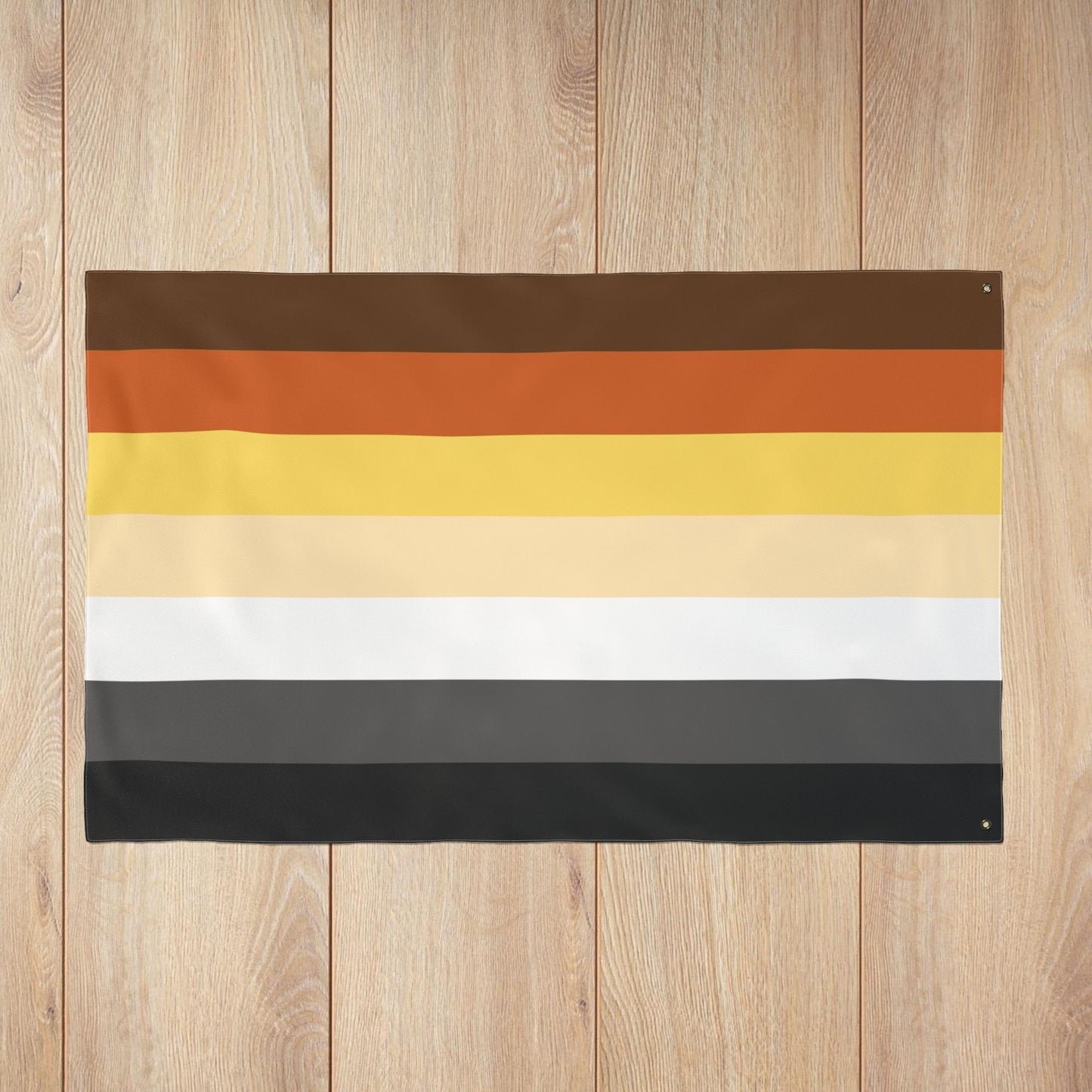 Bear Pride Double-Sided Flag with Grommets