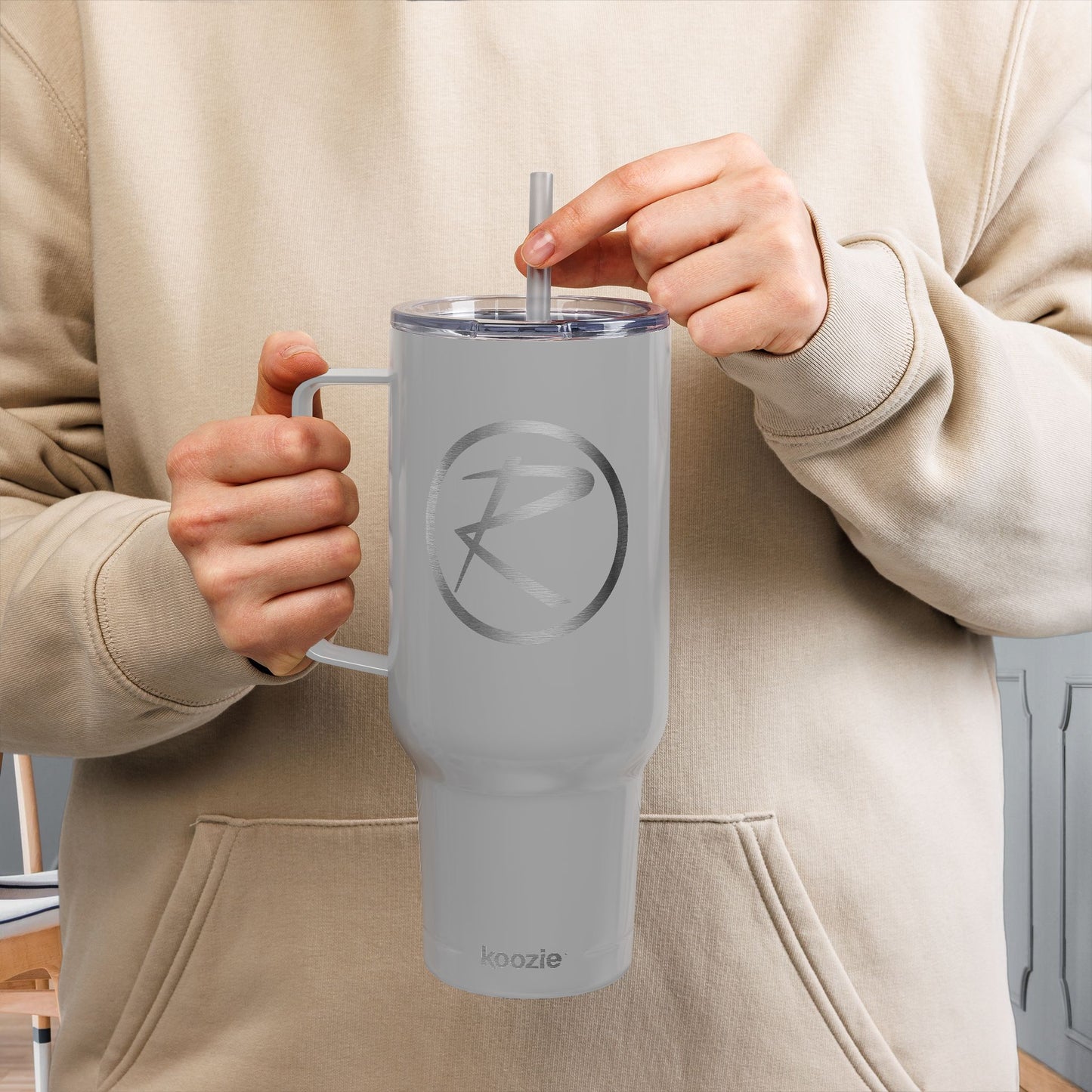 Rambler logo Engraved 40oz Insulated Tumbler