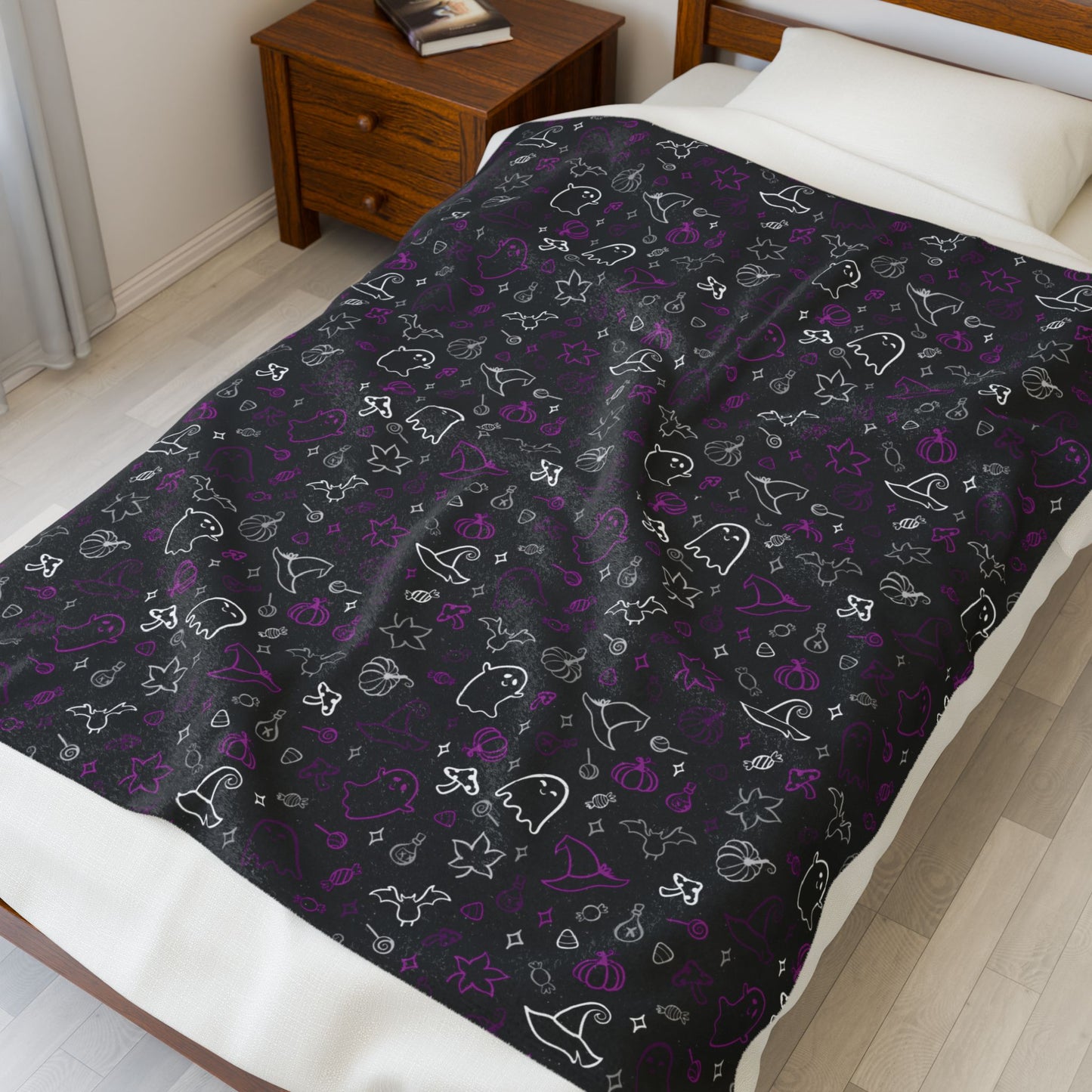 Demisexual Pride Halloween Velveteen Plush Blanket