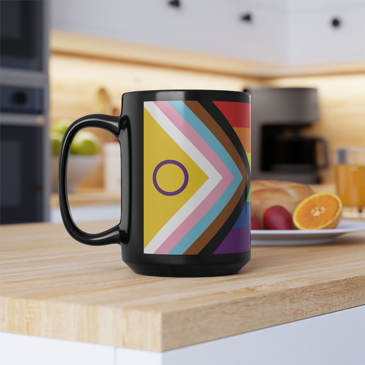 Intersex-Inclusive Progress Rainbow Pride Flag 11oz or 15oz Ceramic Mug