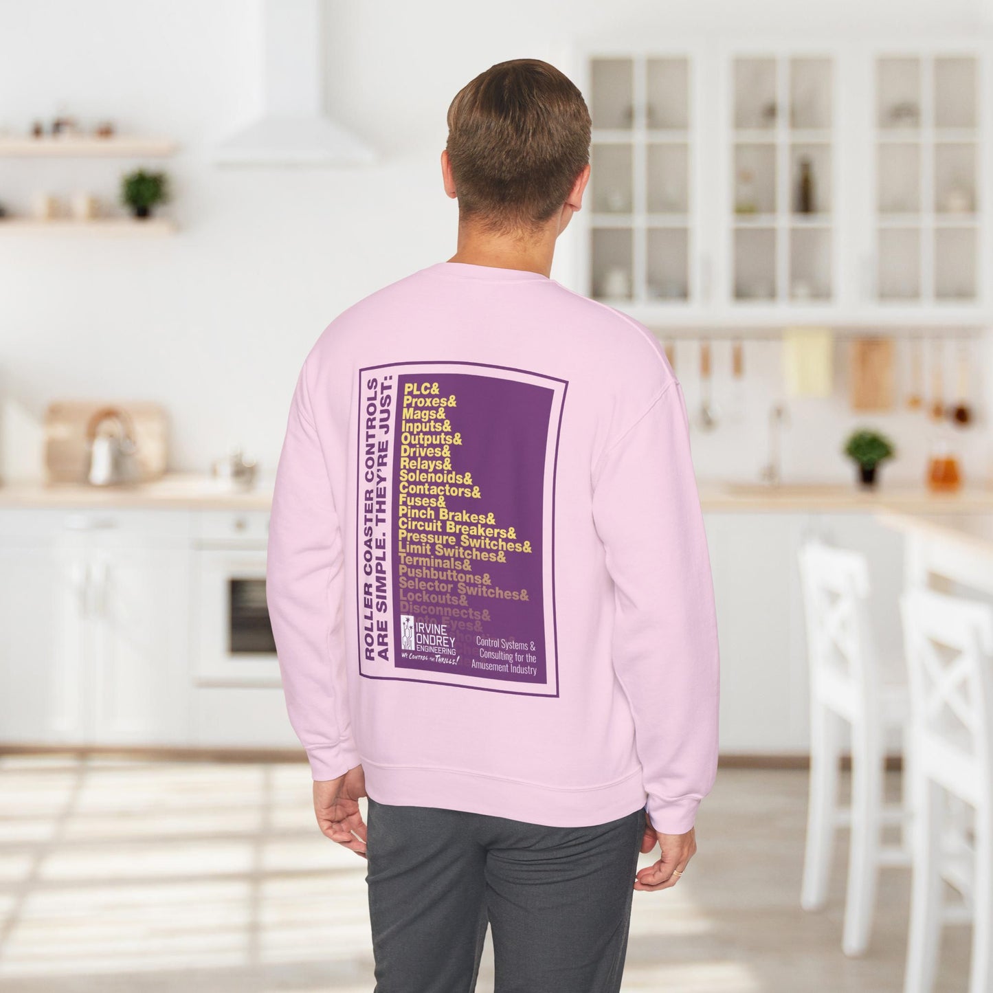 OG Controls Sweatshirt (BACK graphic) • Irvine Ondrey Engineering