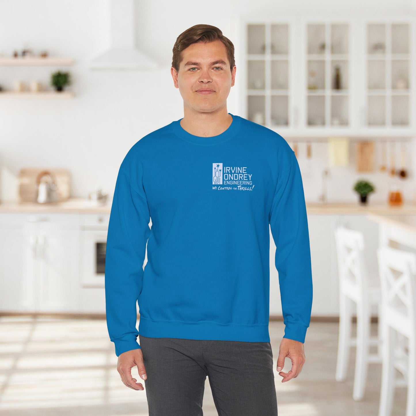 OG Woodie Sweatshirt (BACK graphic) • Irvine Ondrey Engineering