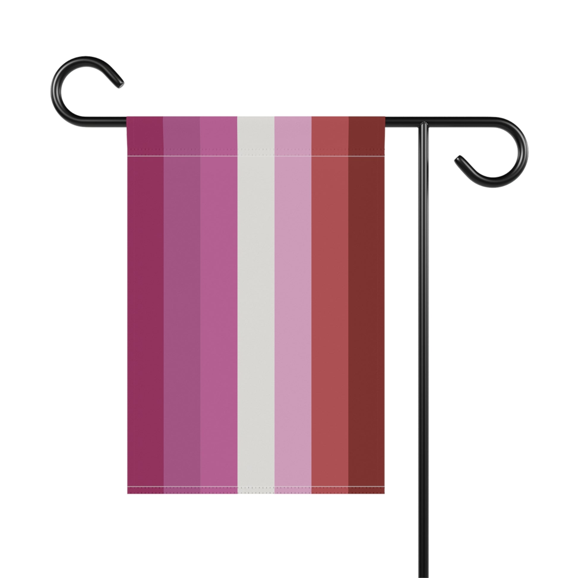 Lesbian Pride Pink 7-Stripe Garden Banner