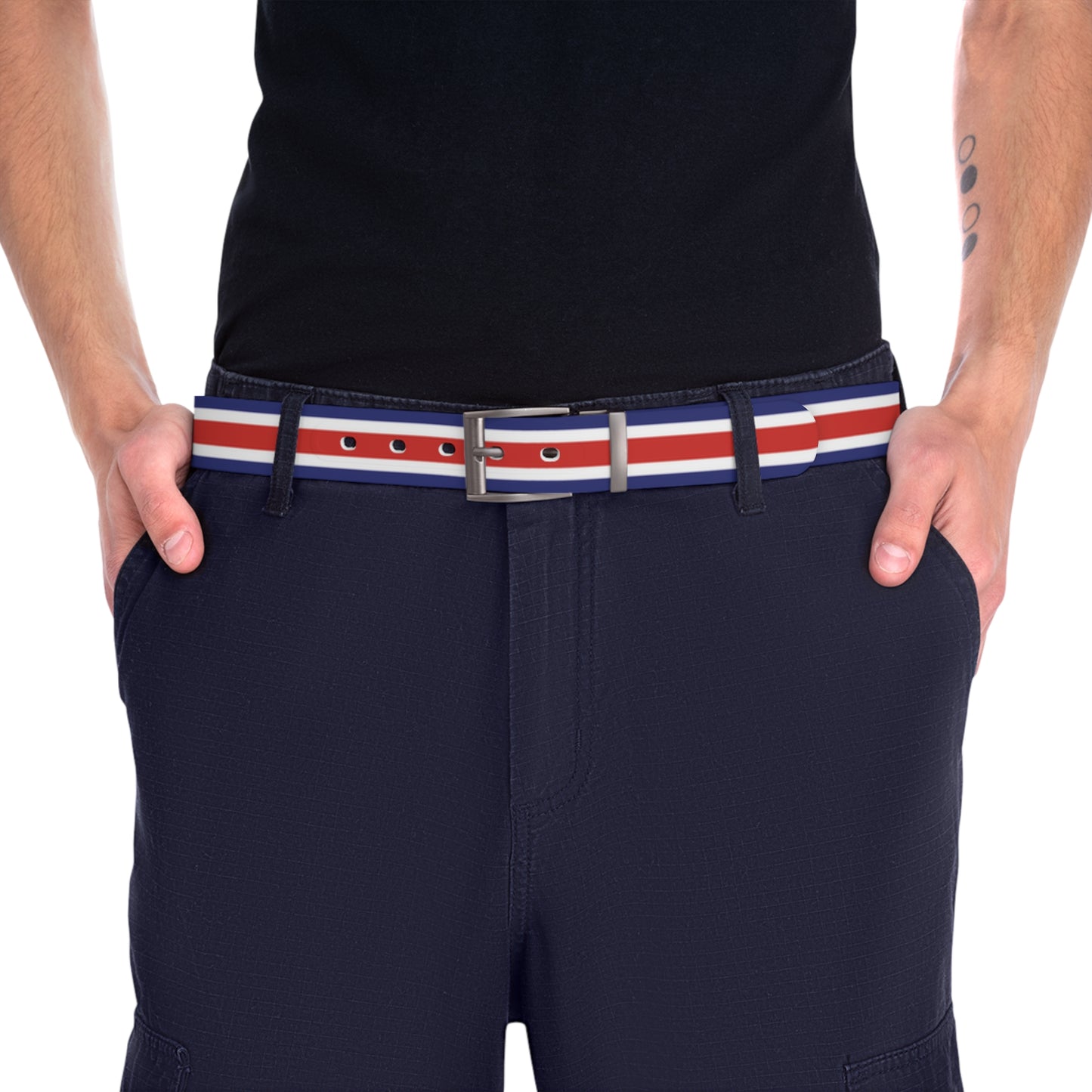 Costa Rica Flag Belt