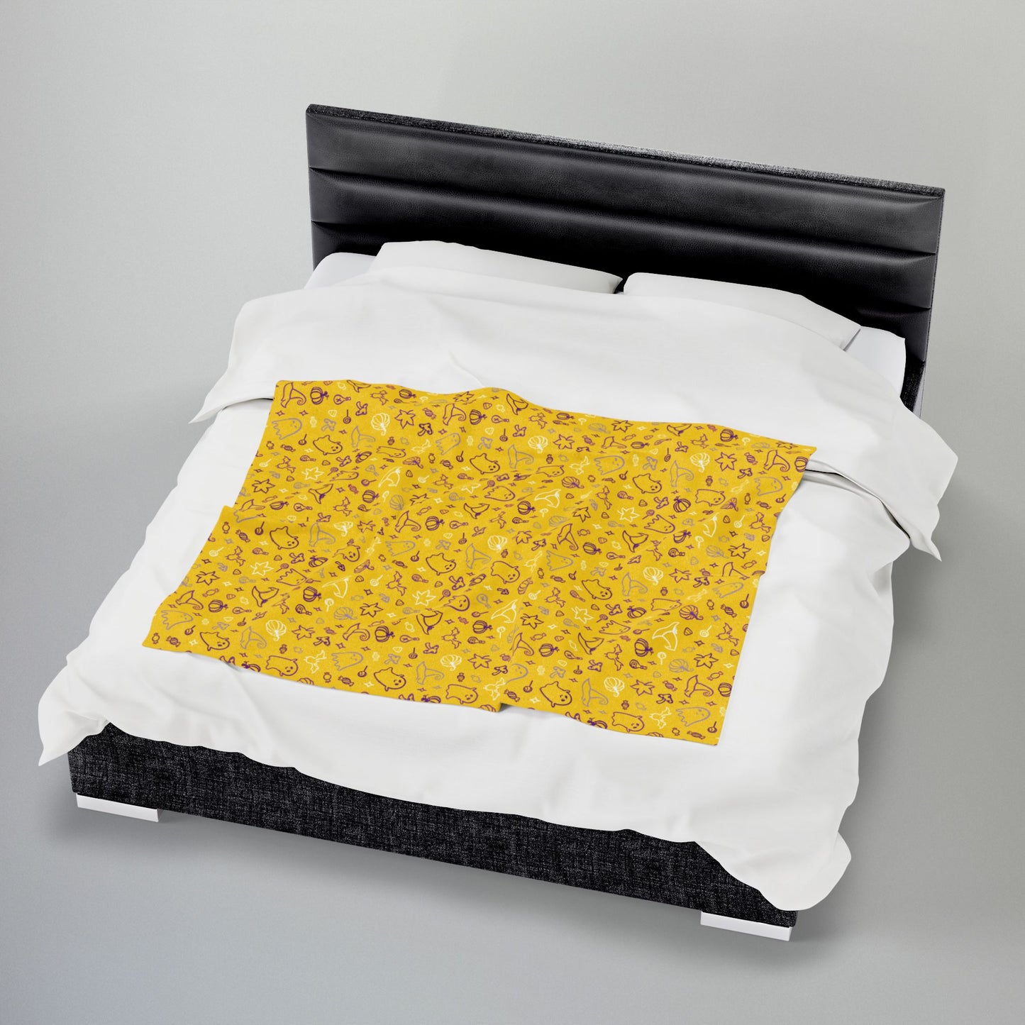 Intersex Pride Halloween Yellow Velveteen Plush Blanket