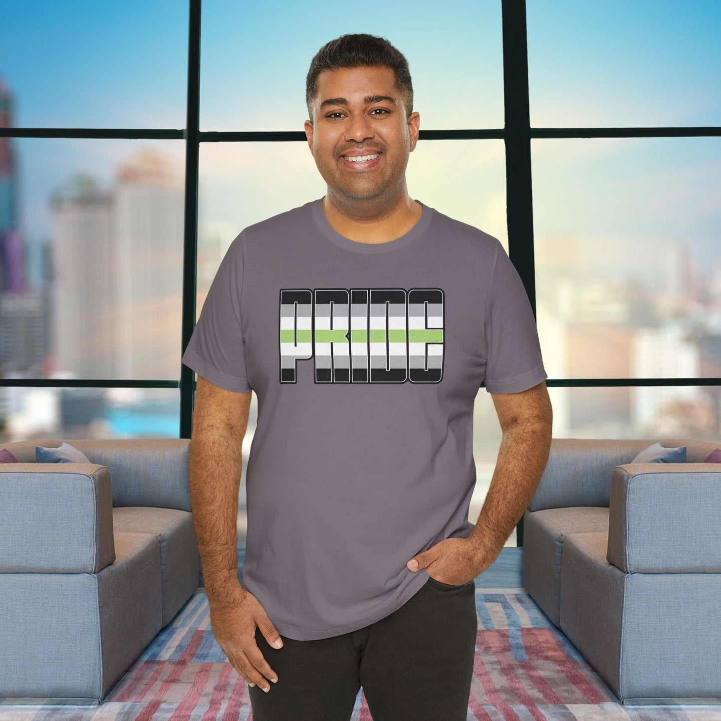 Storm Agender Pride Tee