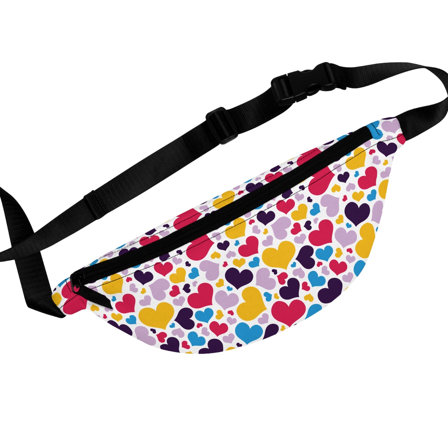 Polyamory Pride Hearts Fanny Pack