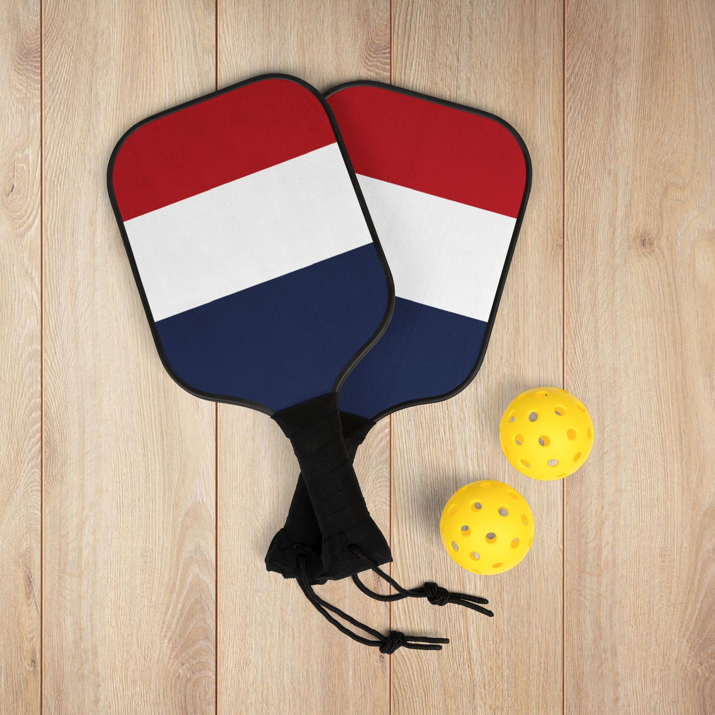 France Flag Pickleball Kit