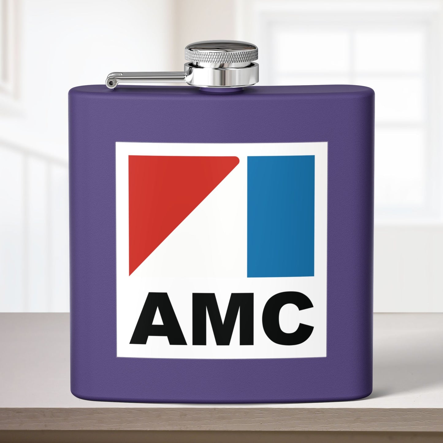 AMC Logo Stainless Steel Flask