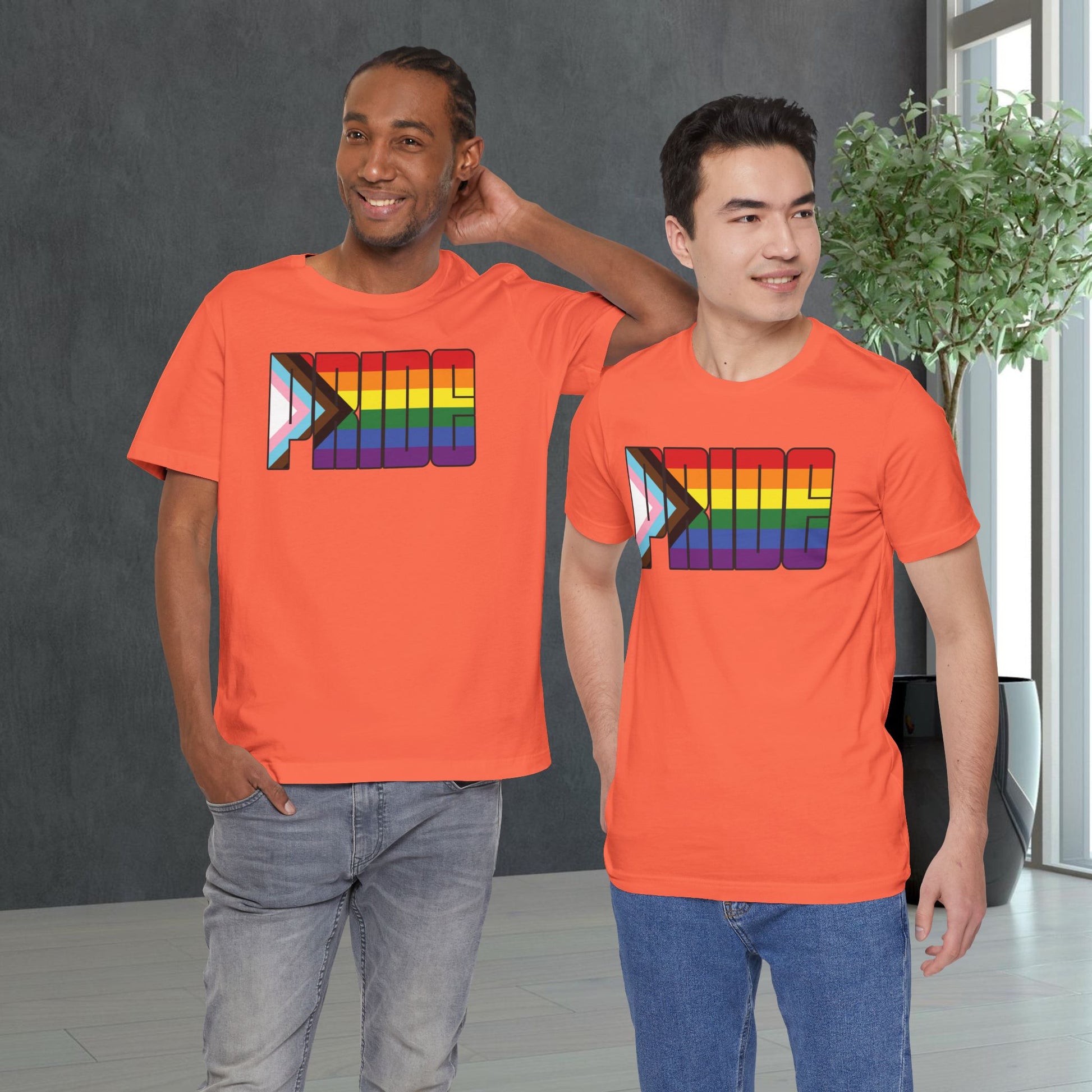 Rainbow Progress Pride Tee