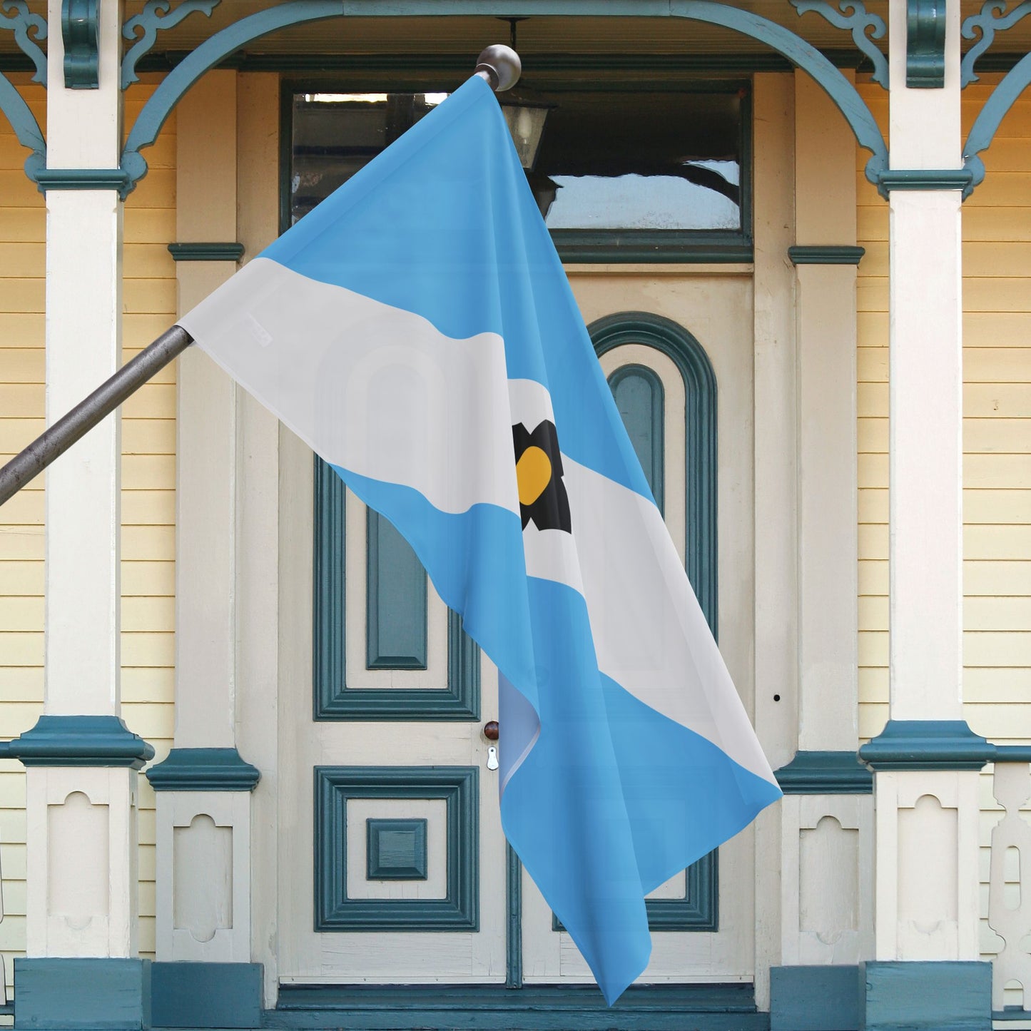 WI - Madison, Wisconsin Flag