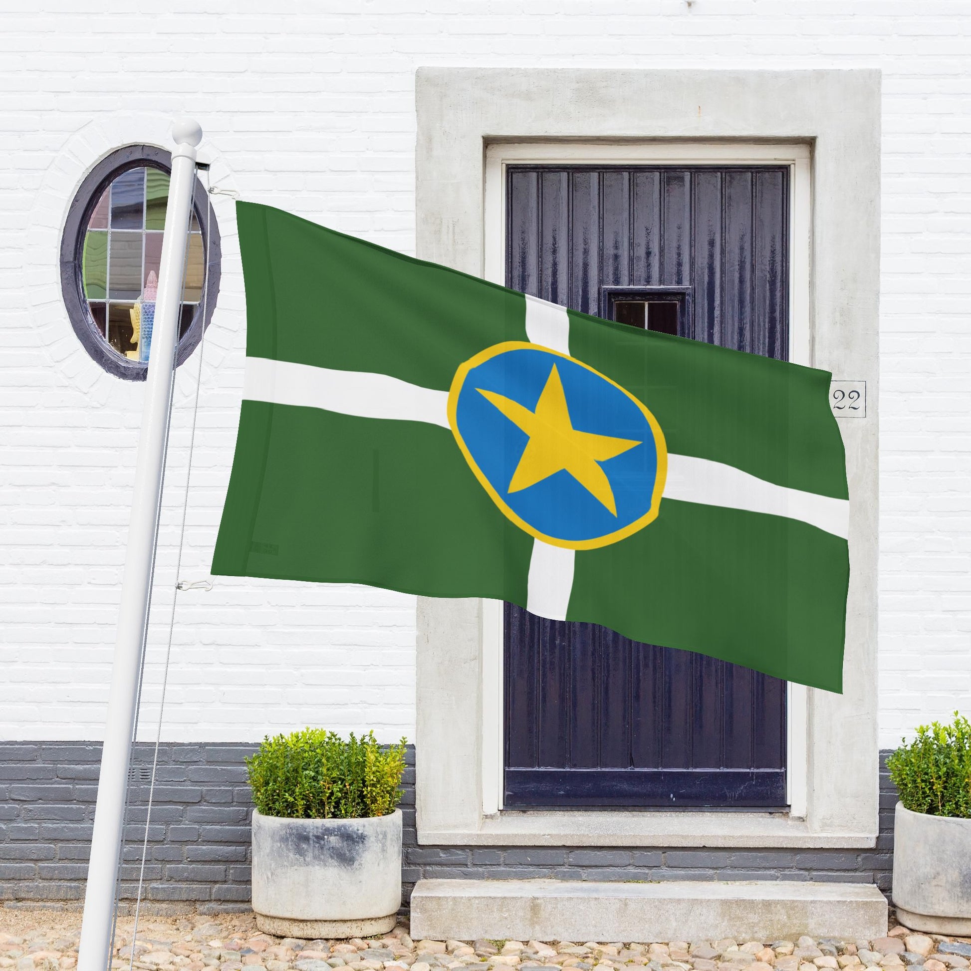 MS - Jackson, Mississippi Flag