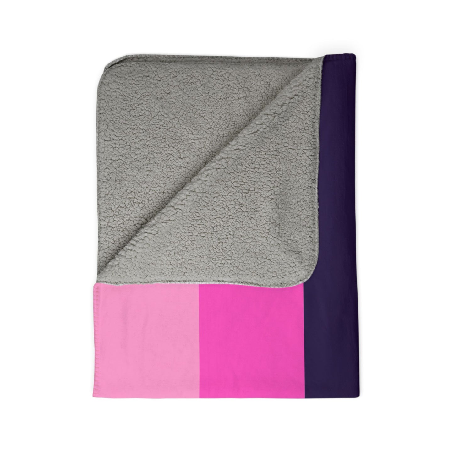 Fleece Sherpa Omnisexual Pride Flag Blanket