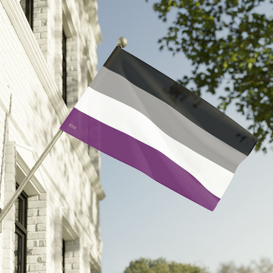 60" x 36" Asexual Pride Flag