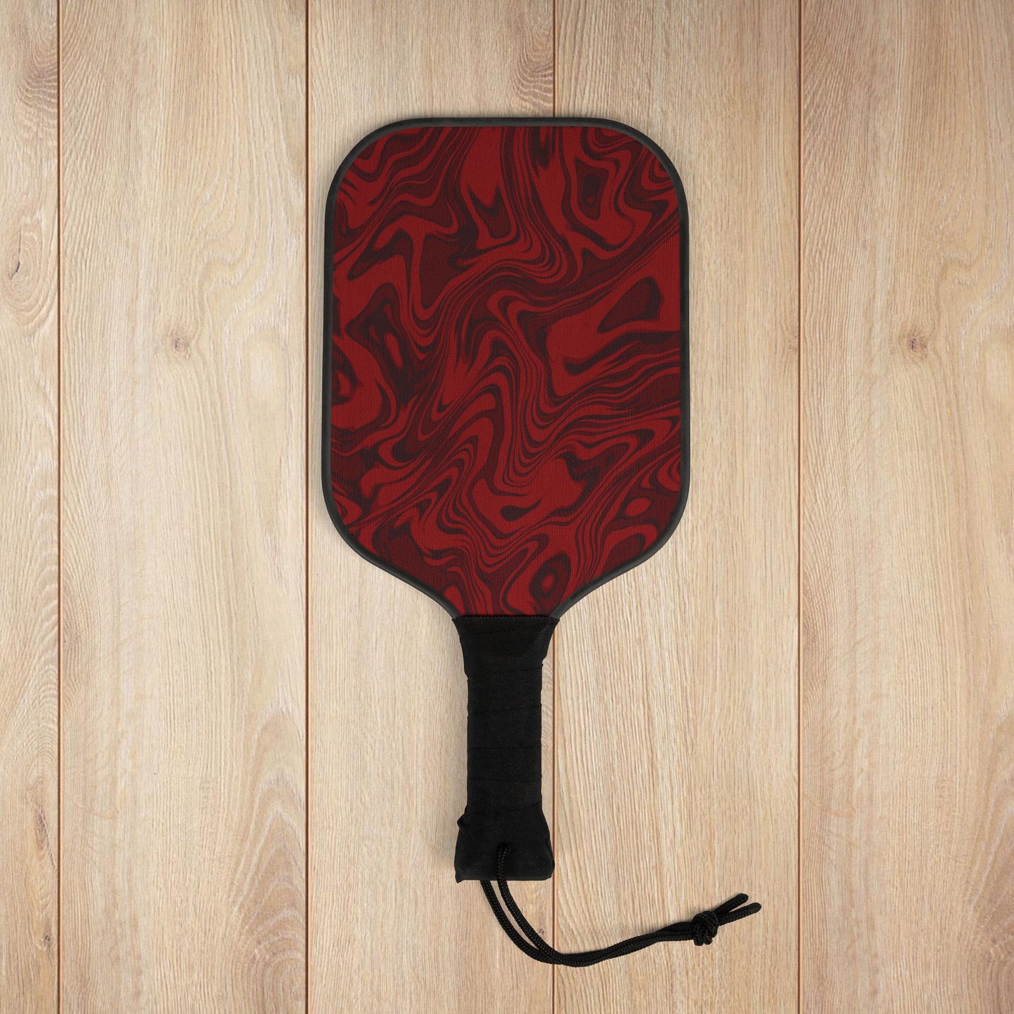 Red Swirl Pickleball Paddles