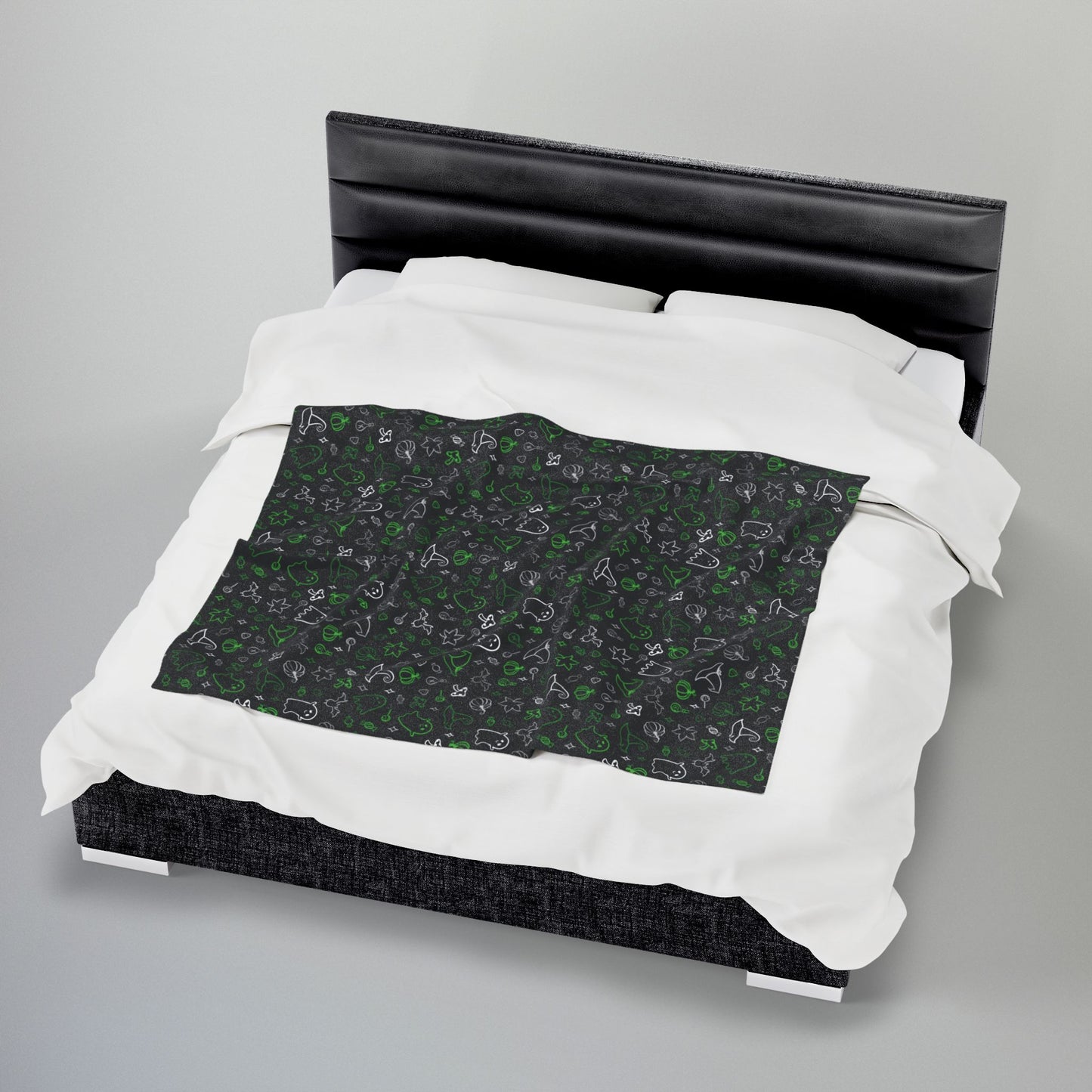 Demiromantic Pride Halloween Velveteen Plush Blanket