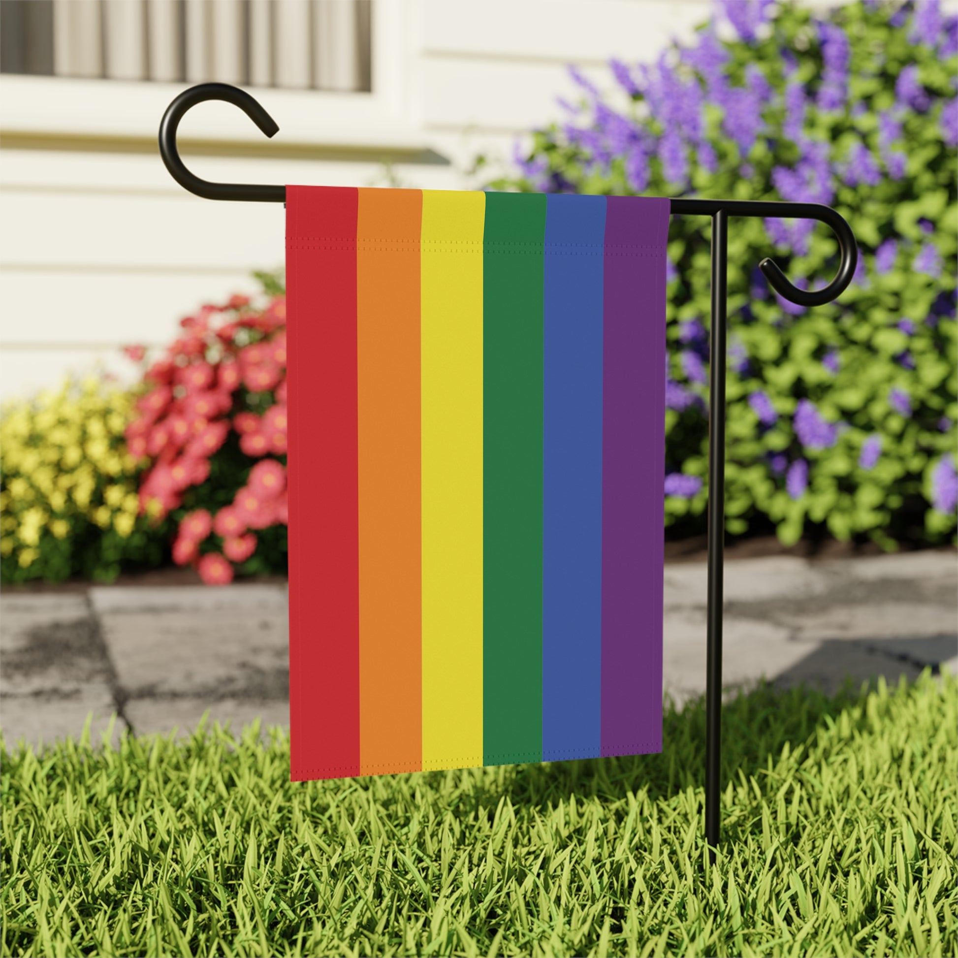 12'' × 18'' Rainbow Pride Garden Banner