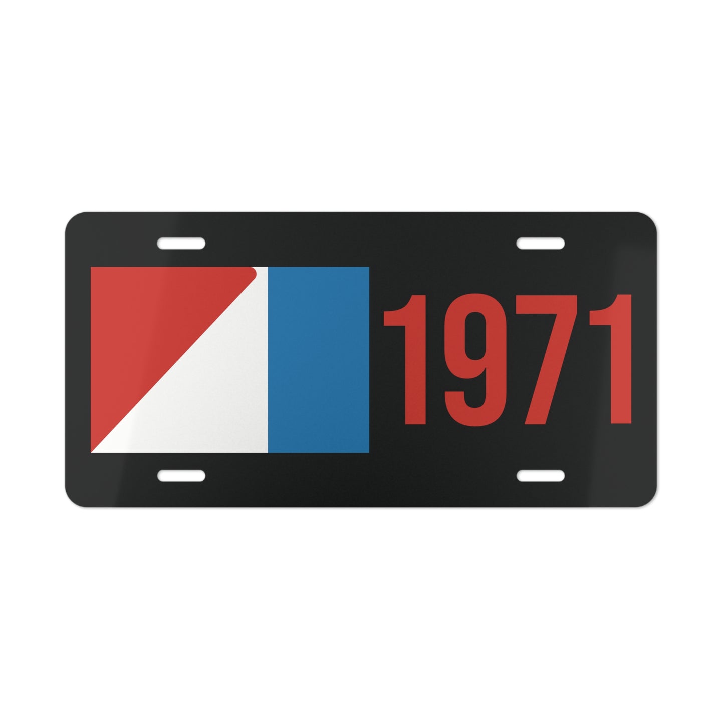 AMC Logo w/ Red Year Black Custom Vanity Plates