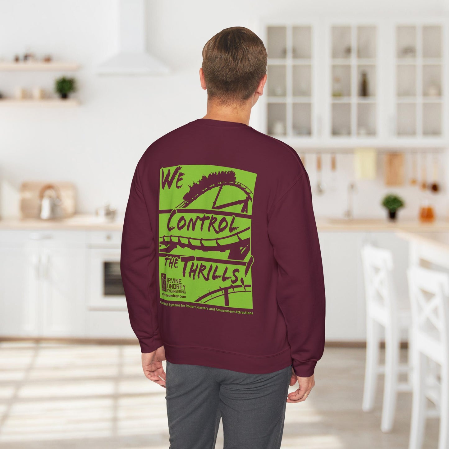 OG Steelie Sweatshirt (BACK graphic) • Irvine Ondrey Engineering