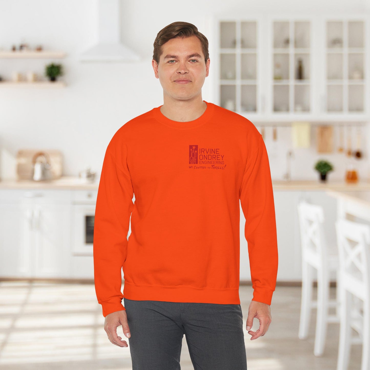 OG Woodie Sweatshirt (BACK graphic) • Irvine Ondrey Engineering