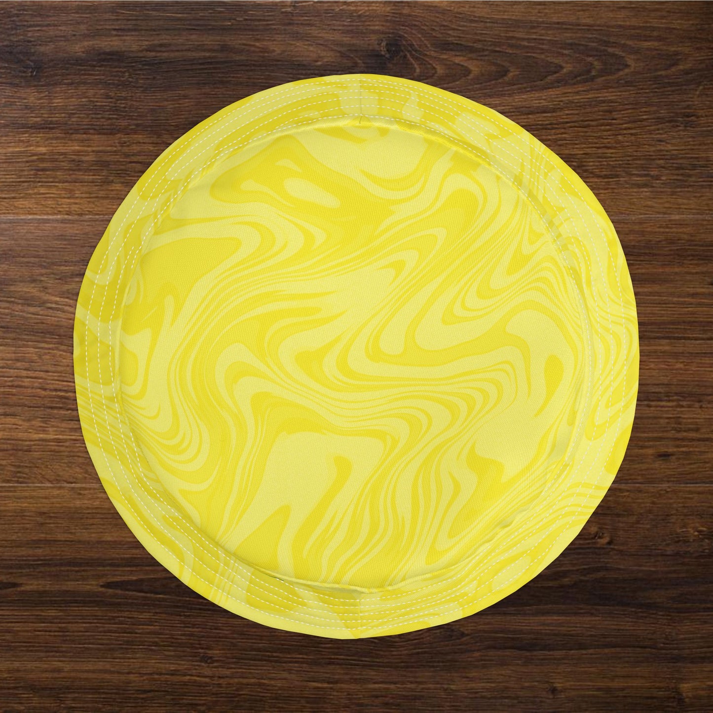Yellow Swirl Bucket Hat • Irvine Ondrey Engineering