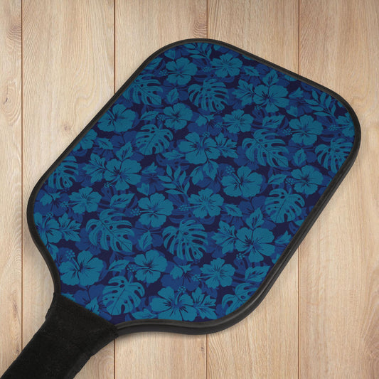 Blue Tropical Pickleball Paddles