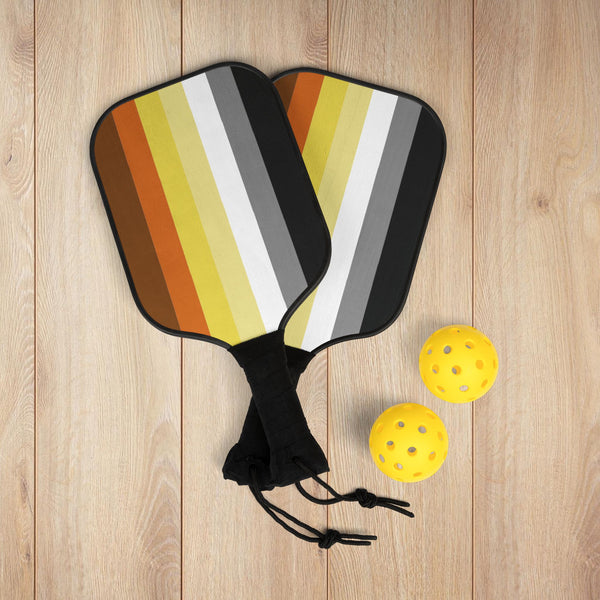 7.5'' × 15.5'' Bear Pride Flag Pickleball Kit