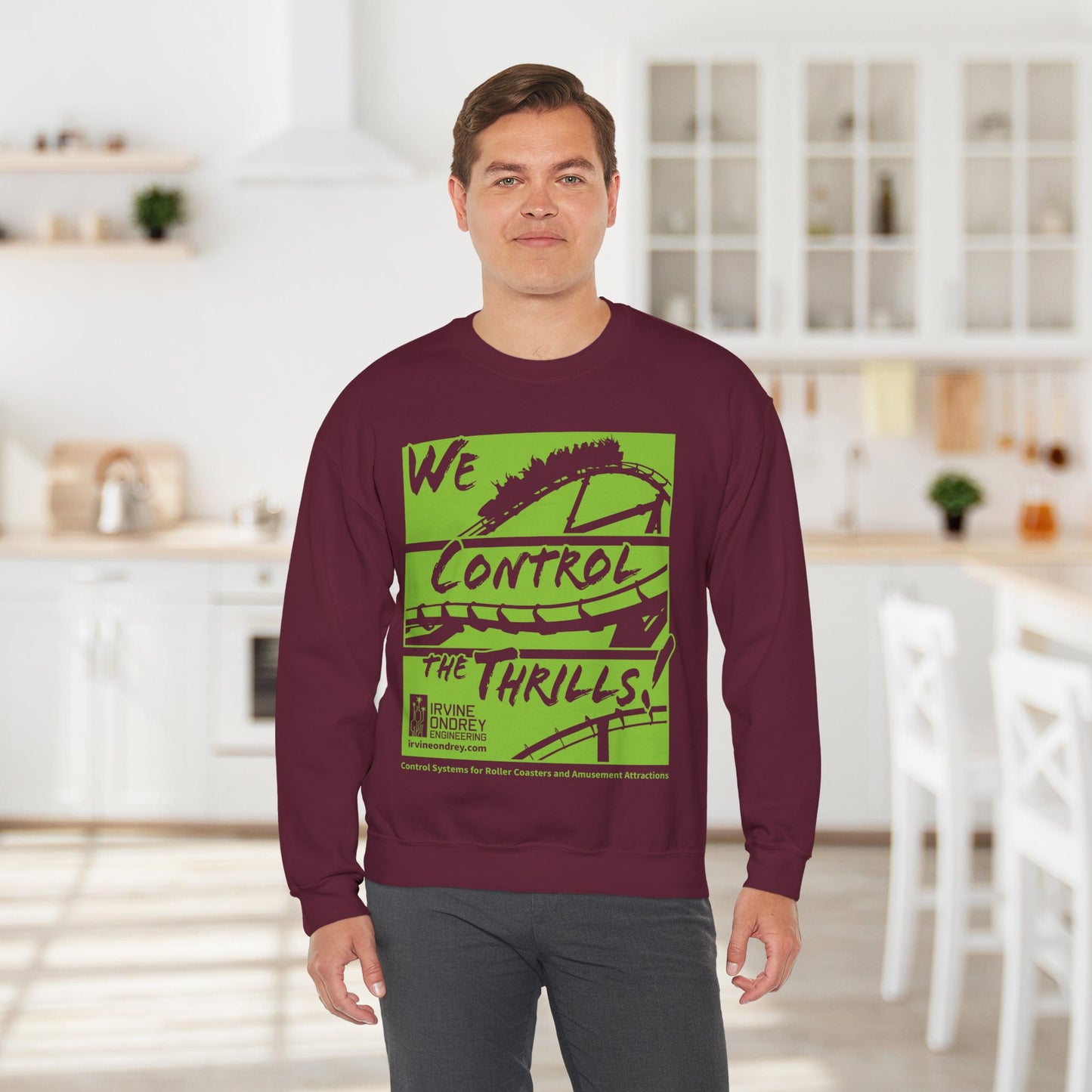 OG Steelie Sweatshirt (FRONT graphic) • Irvine Ondrey Engineering