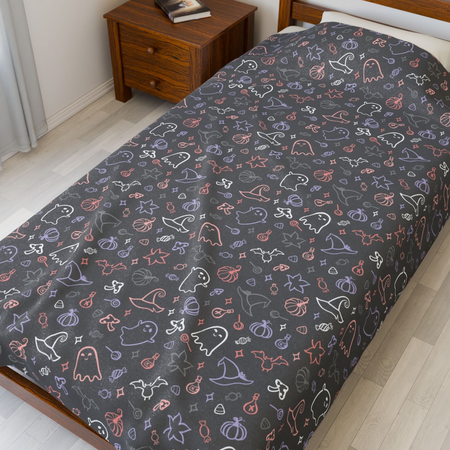 Cupioromantic Pride Halloween Velveteen Plush Blanket