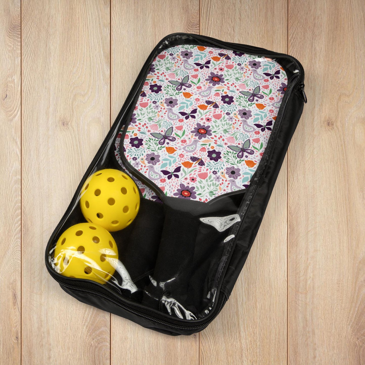 Birds & Butterflies Floral Pickleball Paddles