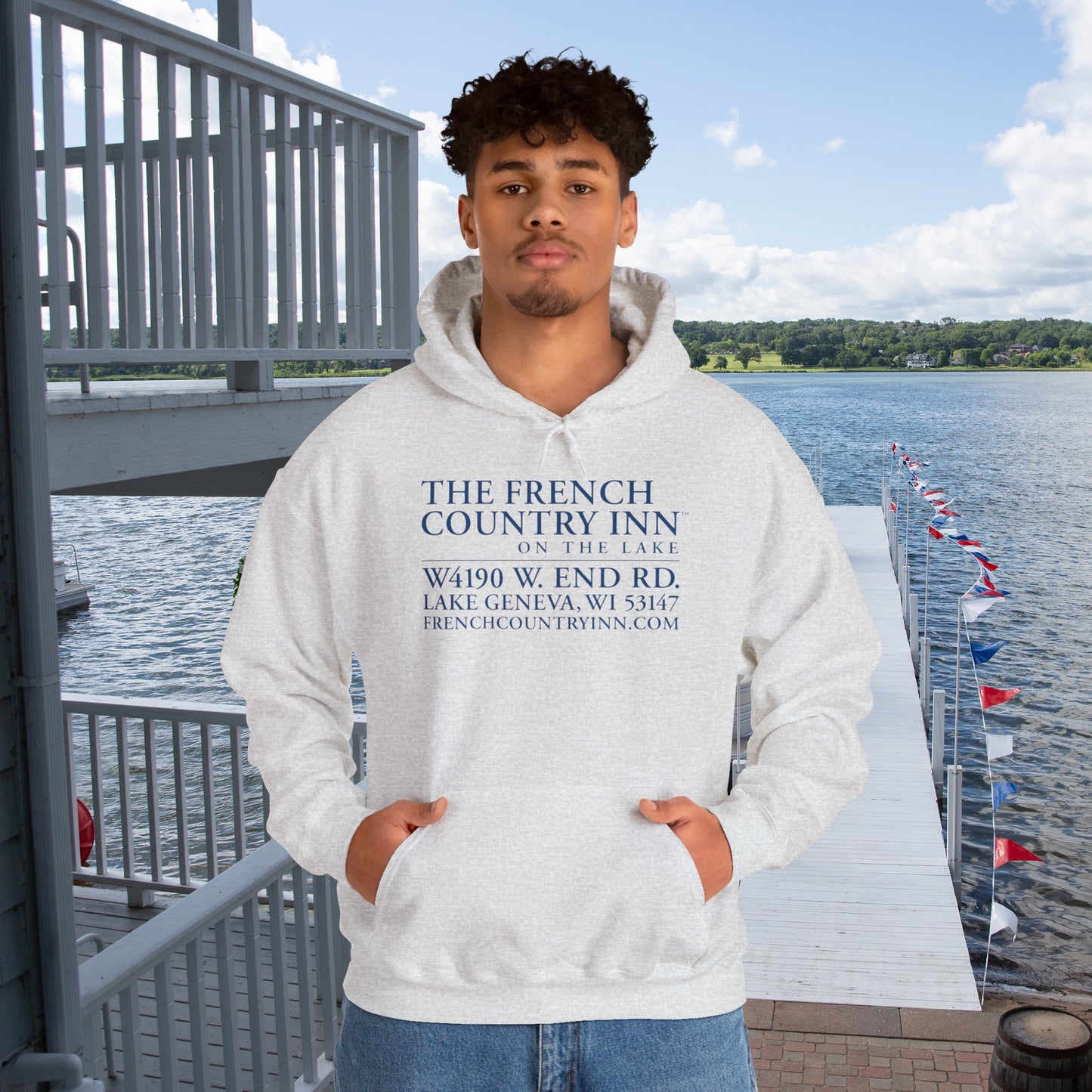 The French Country Inn Hoodie • Lake Geneva, Walworth County, WI