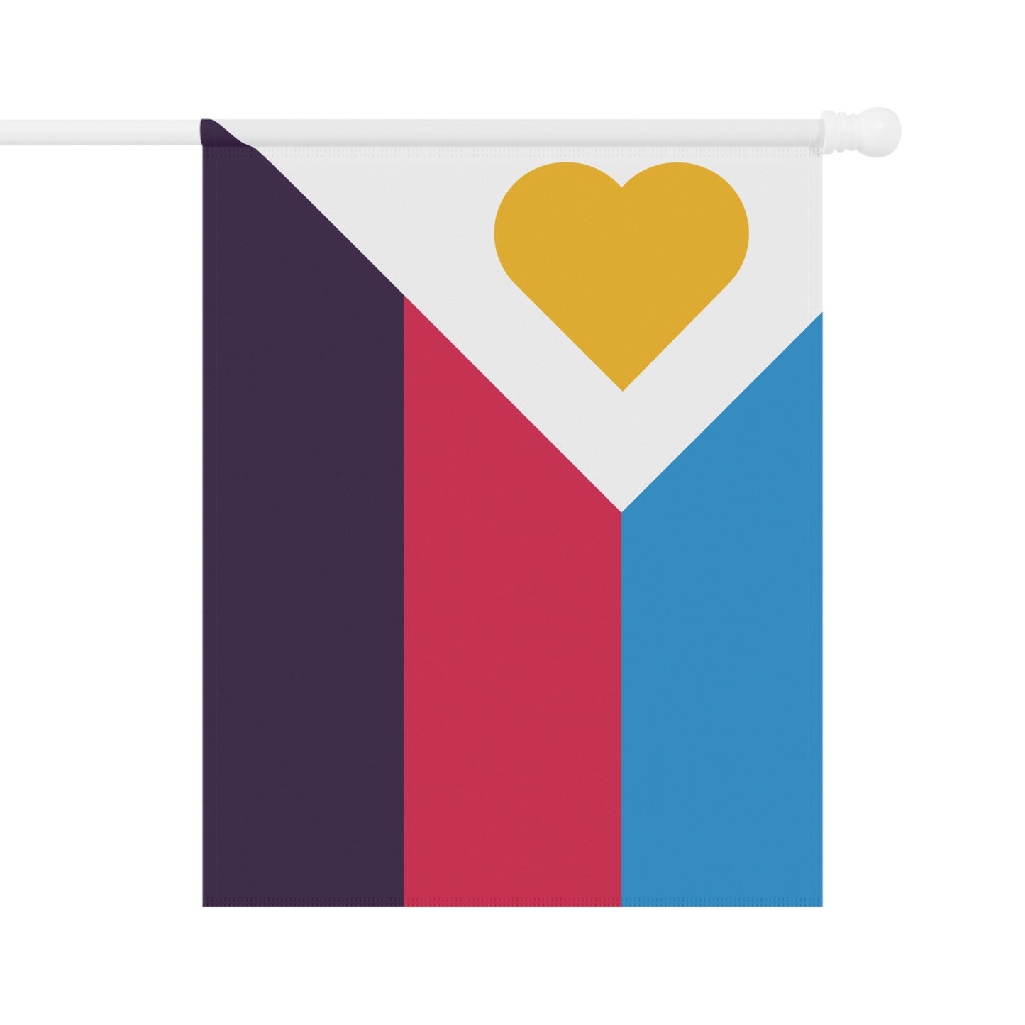 Polyamory Pride Garden Flag Banner