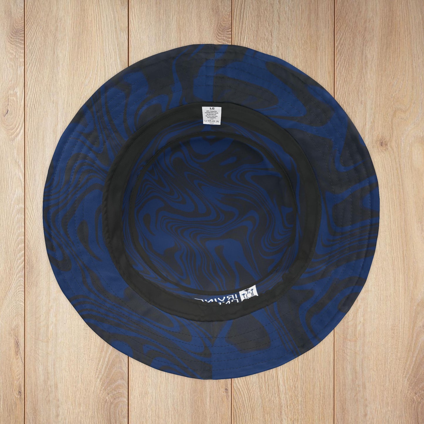Blue Swirl Bucket Hat • Irvine Ondrey Engineering