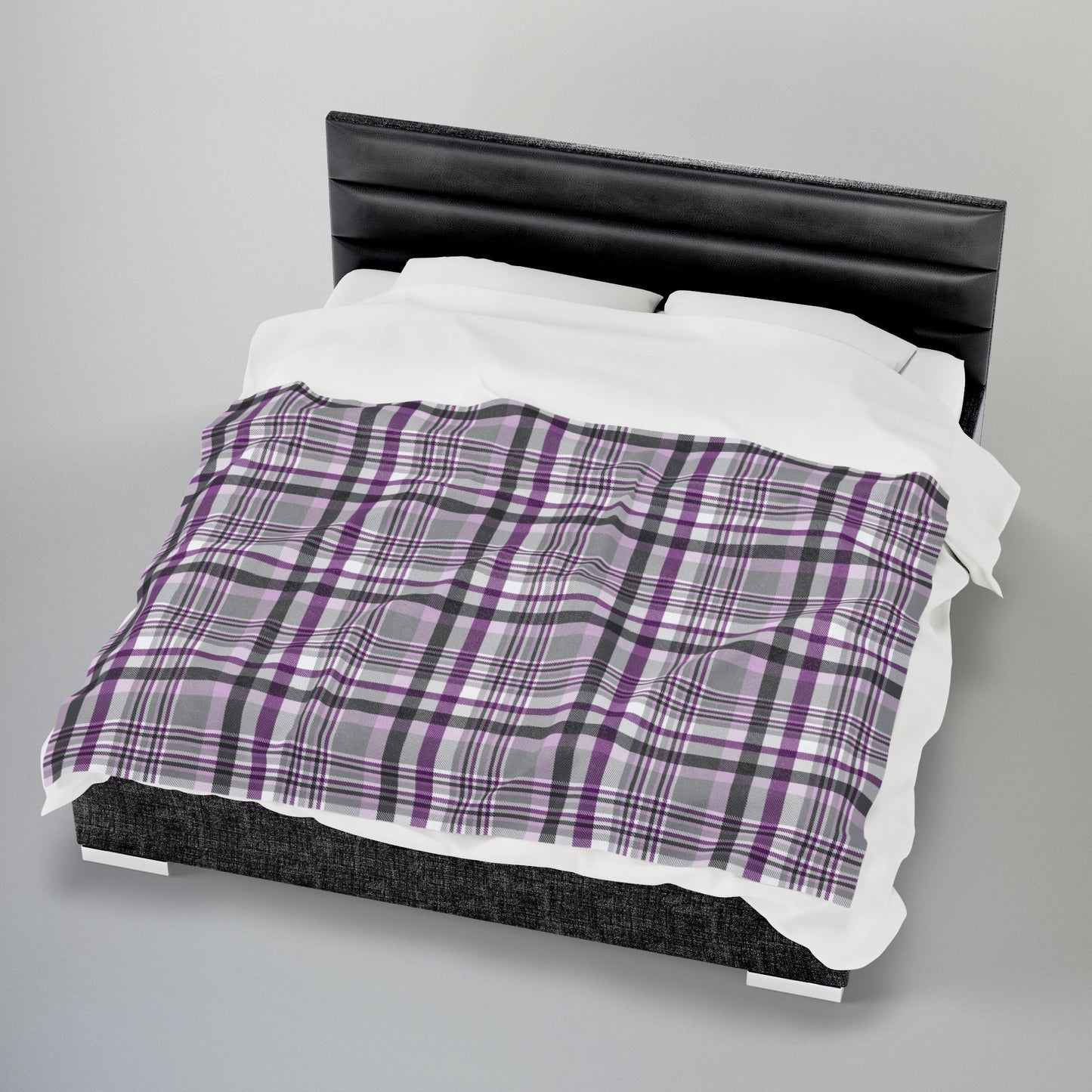 Demisexual Pride Plaid Velveteen Plush Blanket