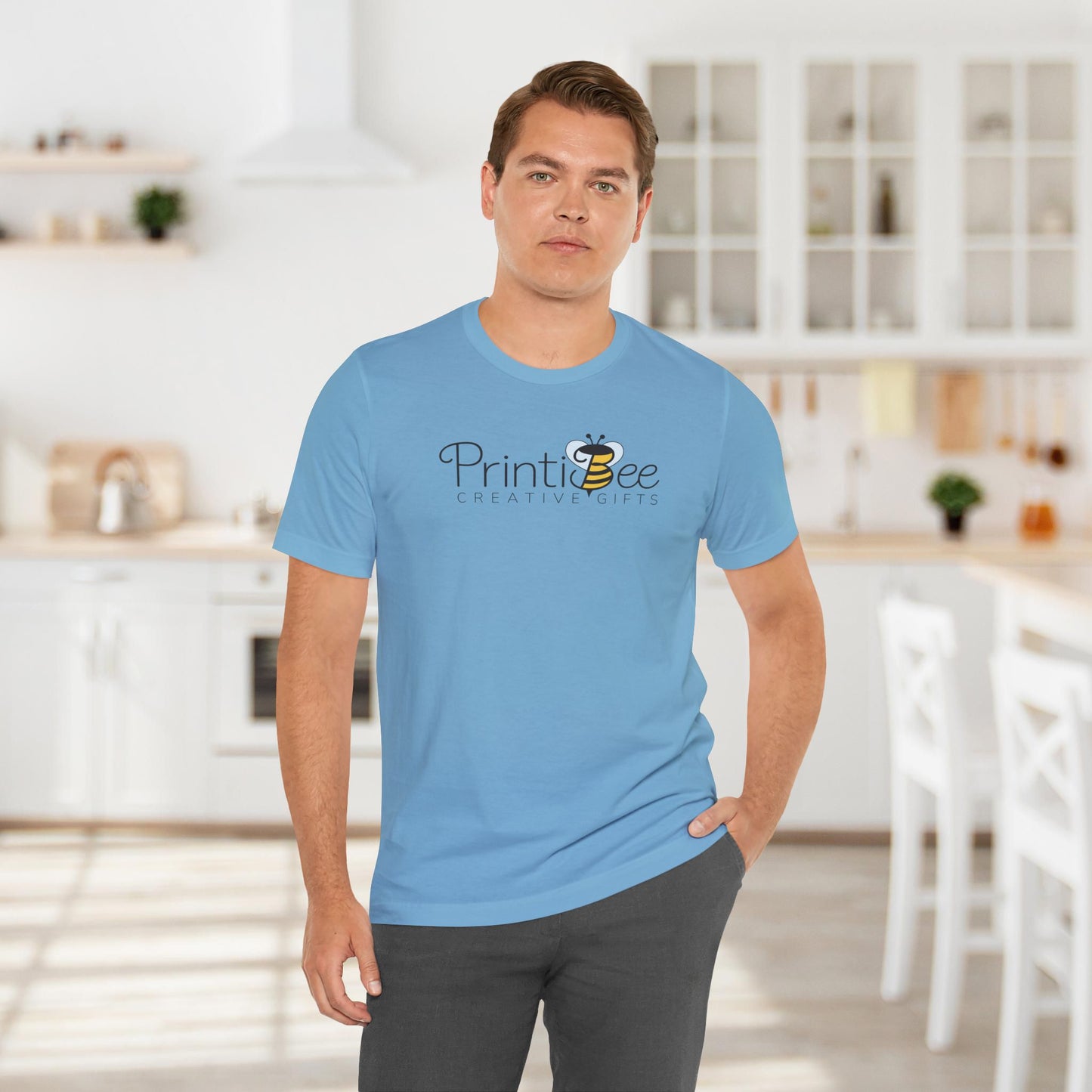Camiseta con logotipo PrintiBee