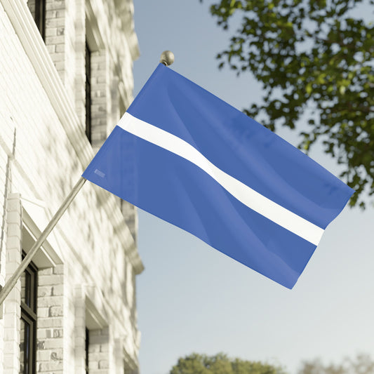 60" x 36" Thin White Line Flag for EMS, EMTs & Paramedics