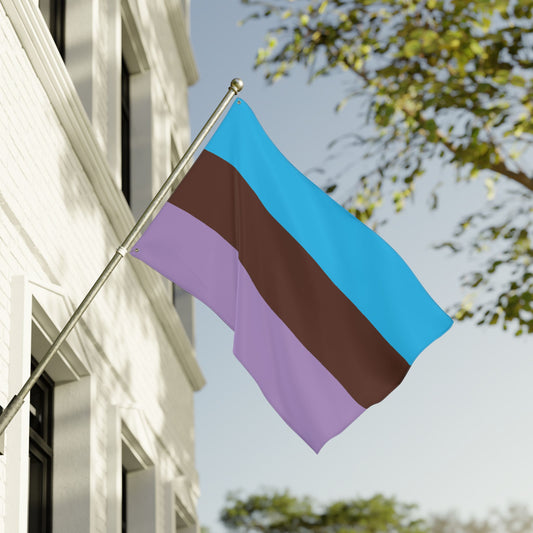 36'' × 60'' Androsexual Double-Sided Pride Flag with Grommets