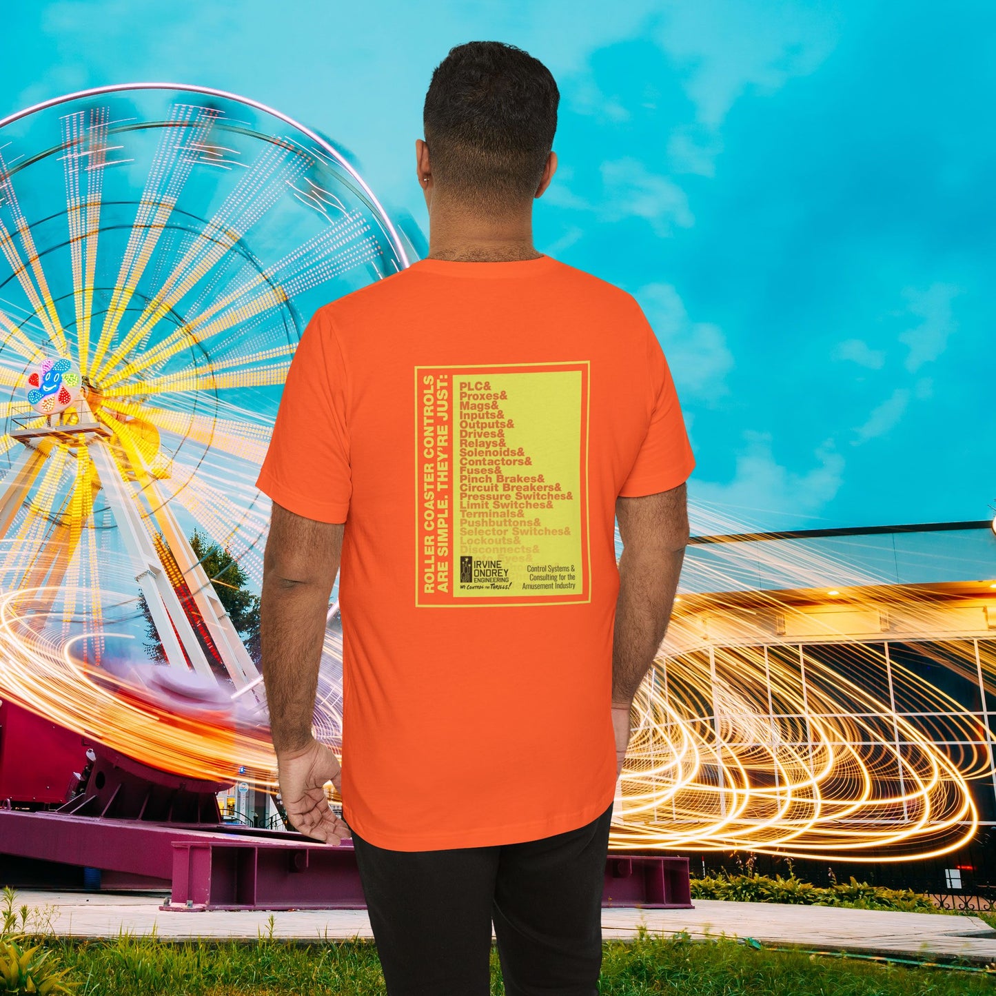 OG Controls Tee (BACK graphic) • Irvine Ondrey Engineering