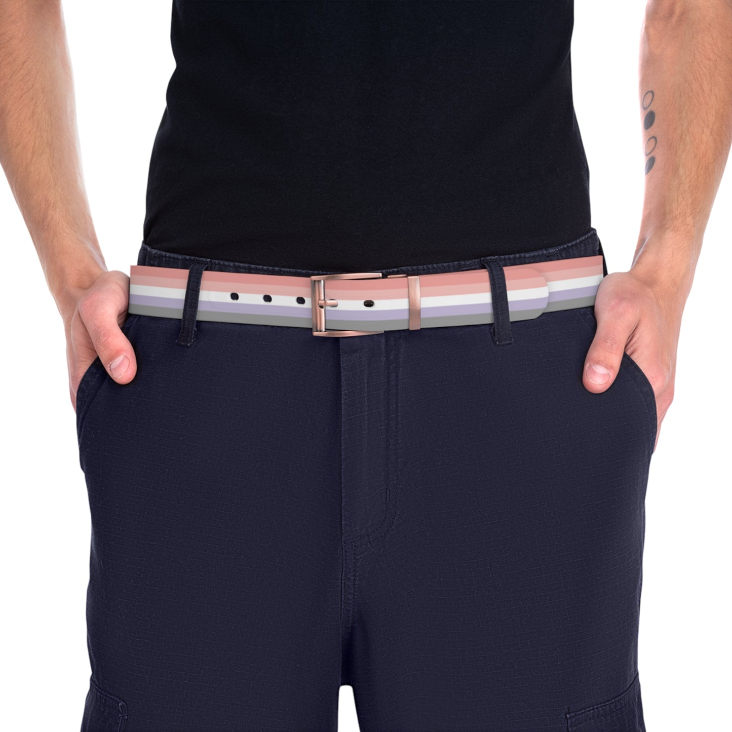 Cupioromantic Pride Flag Belt