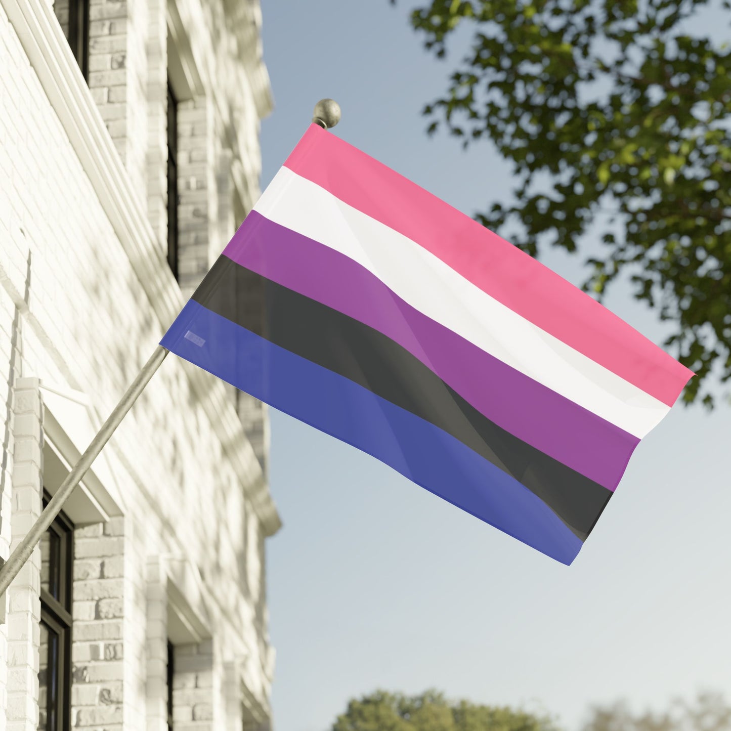 60" x 36" Genderfluid Pride Flag