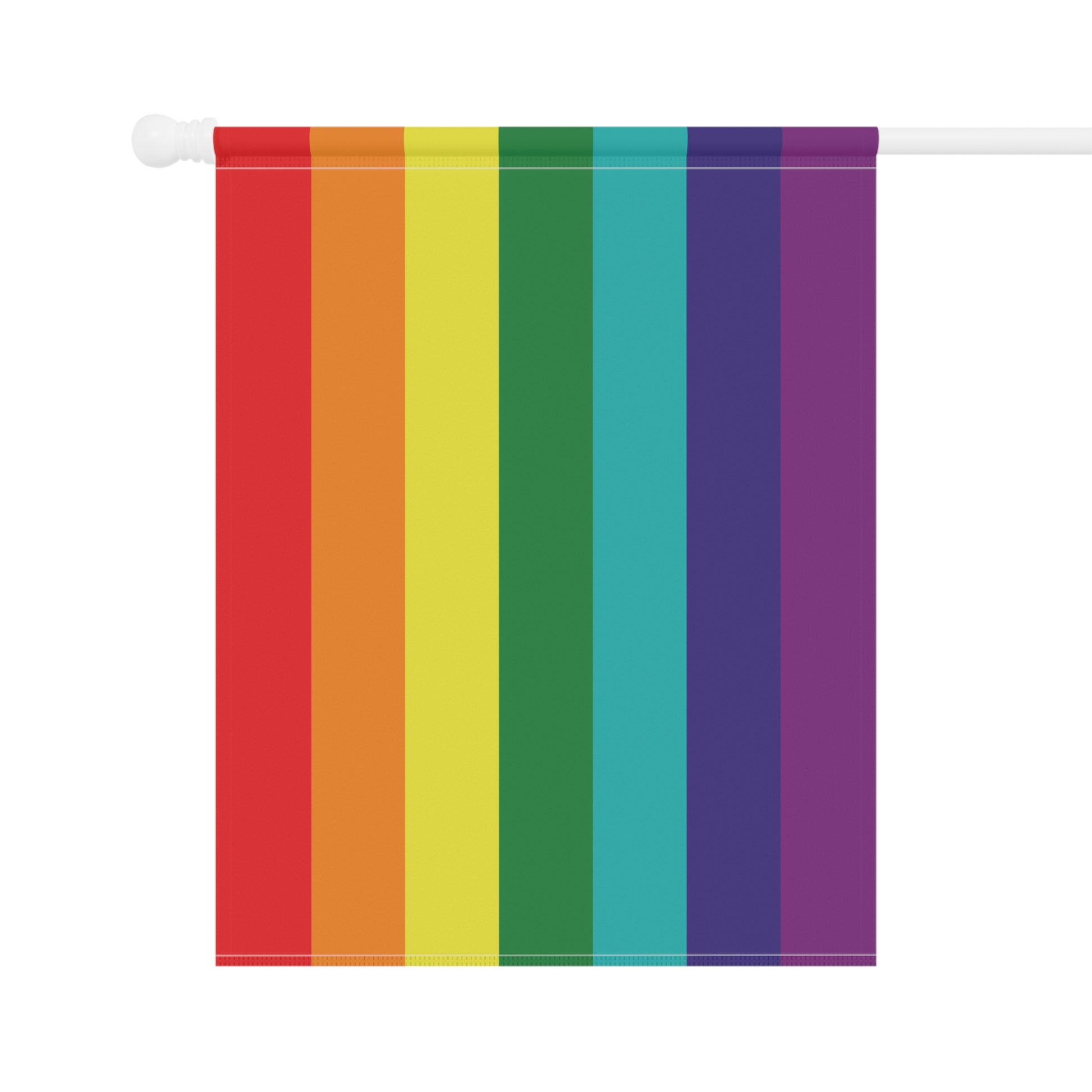 Rainbow Pride 7-Stripe Garden Banner