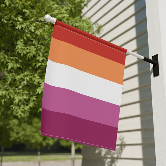 24.5'' × 32'' Lesbian Sunset Pride Garden Flag Banner