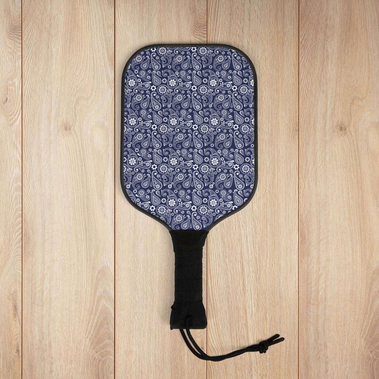 Blue Paisley Pickleball Paddles