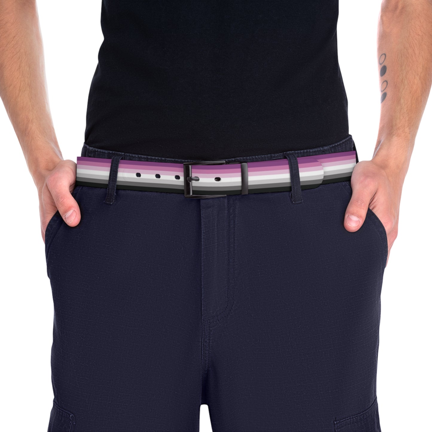 Straight Queer Pride Flag Belt