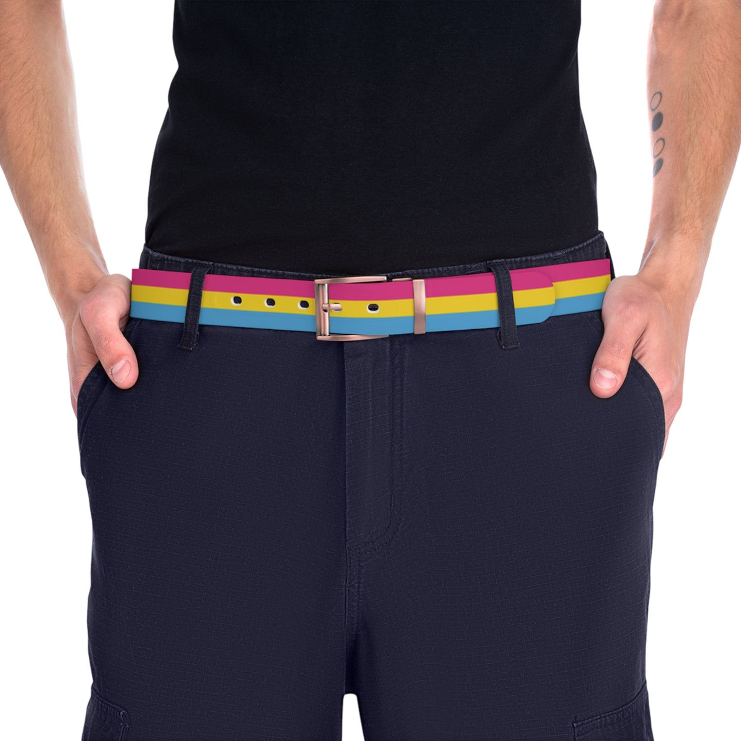 Pansexual Pride Flag Belt