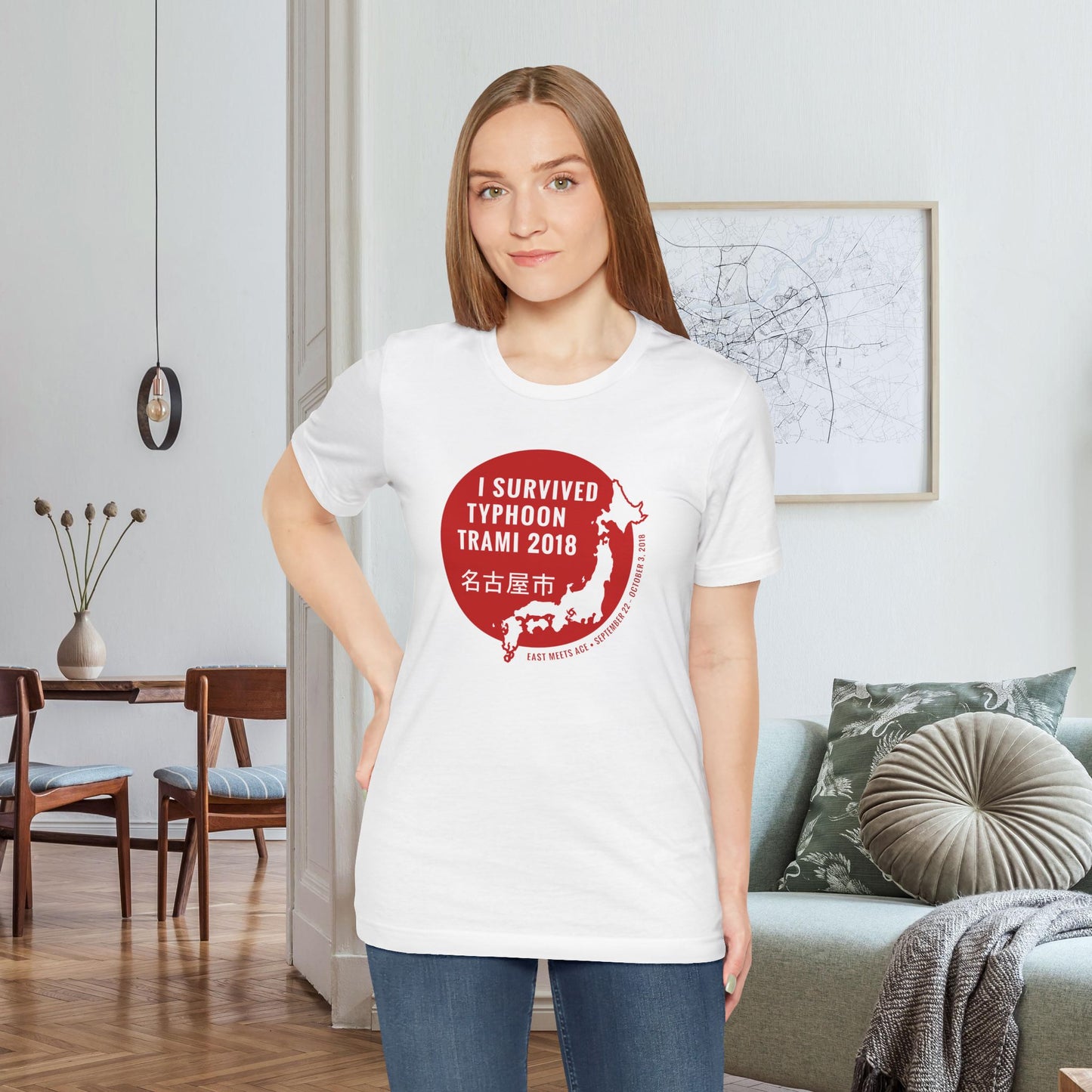 I Survived Typhoon Trami 2018 Tee, East Meets ACE Shirt