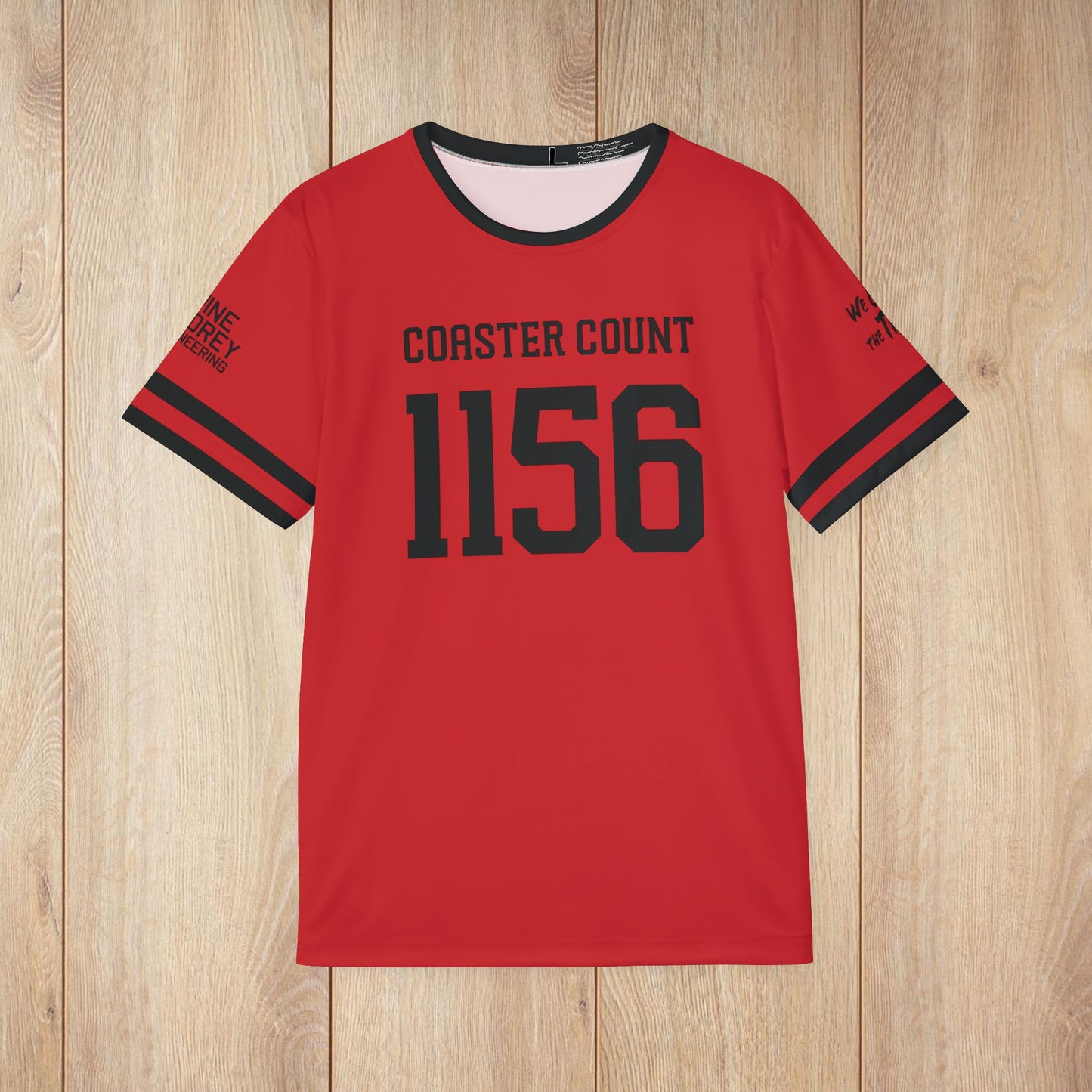 Coaster & Park Count Red Jersey • Irvine Ondrey Engineering